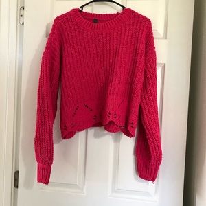 Hot Pink Sweater